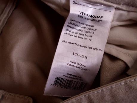 7/8 chino l-m-38, vero moda,m