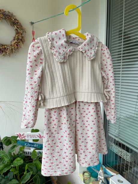 Reserved šaty a vesta 110, reserved,110