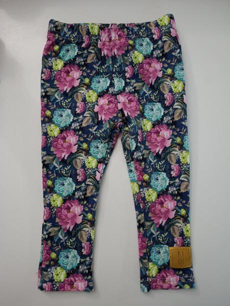 Legíny krásne kvety veľkosť 86, 86