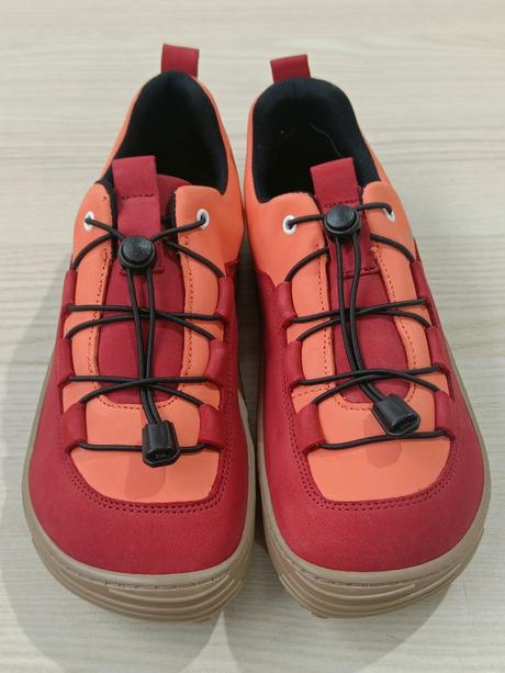 Detské tenisky xplorer - dark red & coral 35, be lenka,35