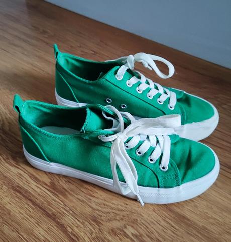 Zelené platené tenisky house, 38