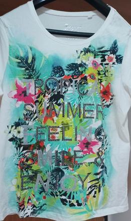 Tričko s goralkami a potlačou, m