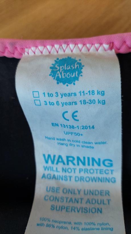 Plavecká vesta, detská 11-18kg (1-3roky),