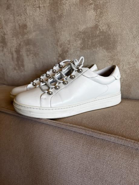 Jimmy choo luxusné kožené tenisky 39, jimmy choo,39
