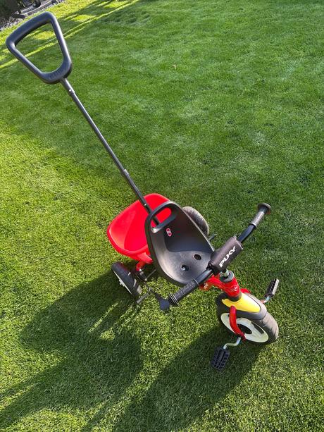 Puky detská trojkolka ceety air s vodiacou tyčou, puky