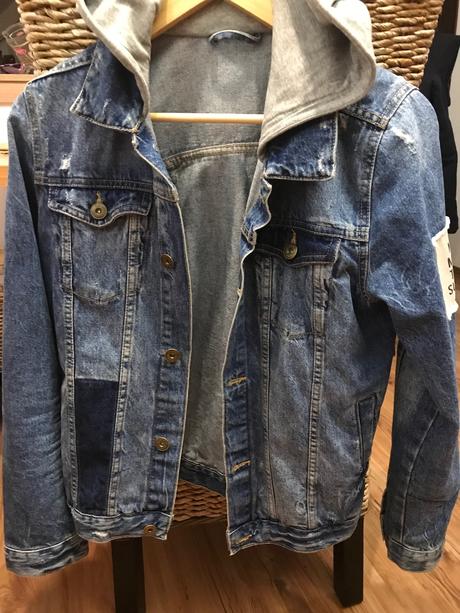 Trendy riflovka, zara,164