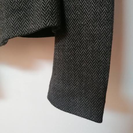 Tvidove boucle rybia kosť sako, h&m,xs