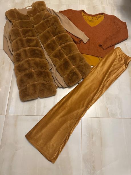 Kožušinova vesta + veci, l