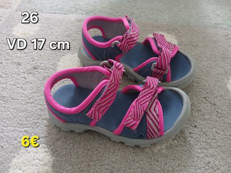 Turisticke sandalky 26, decathlon,26