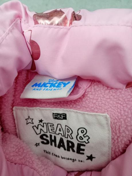 Teplá bunda minnie mouse 122, f&f,122