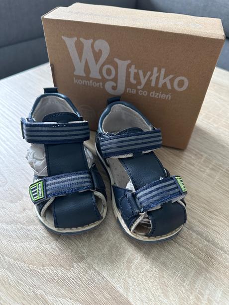 Sandále wojtylko, 2ks, tmavomodré, veľkosť 21, wojtylko,21