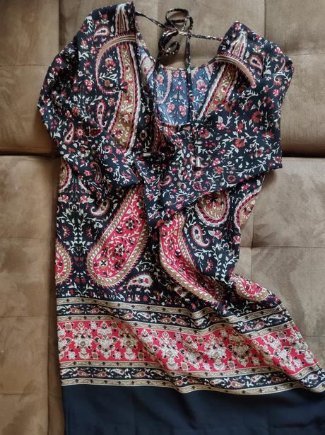 Šaty s paisley vzorom - skontroluj rozmery, l