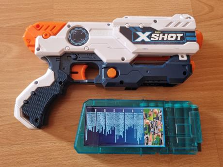 Detské pištole xshot na penové náboje,