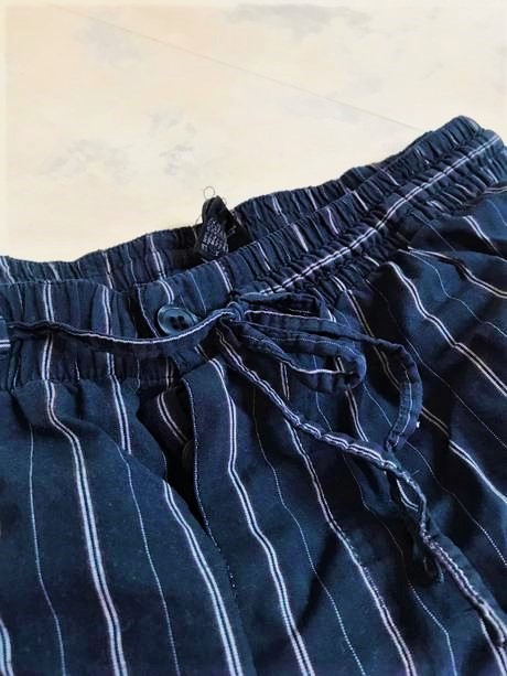 Pyžamové nohavice m/l, h&m,l