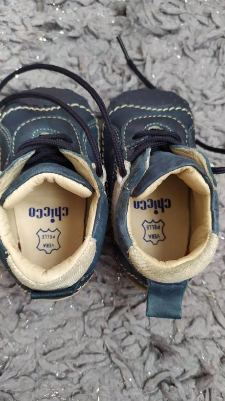 Kožené topanočky na prvé krôčiky chicco, chicco,18