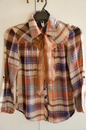 Blúzka s mašľou, s