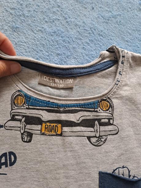 Tričká 4 ks letné, 134