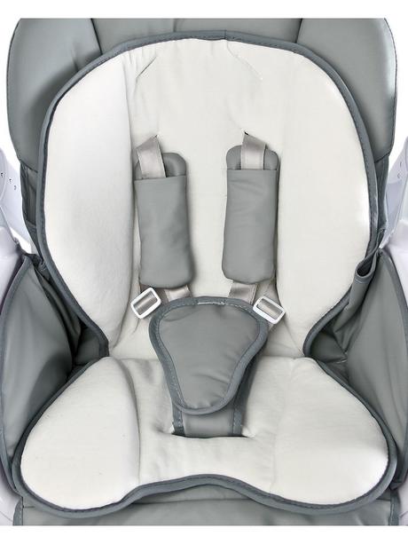 Detská jedálenská stolička 2v1 mint,