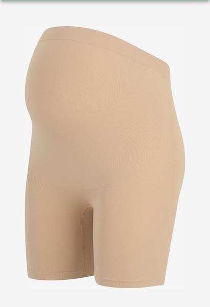 Kompresné šortky pre tehotné ženy bez bruška