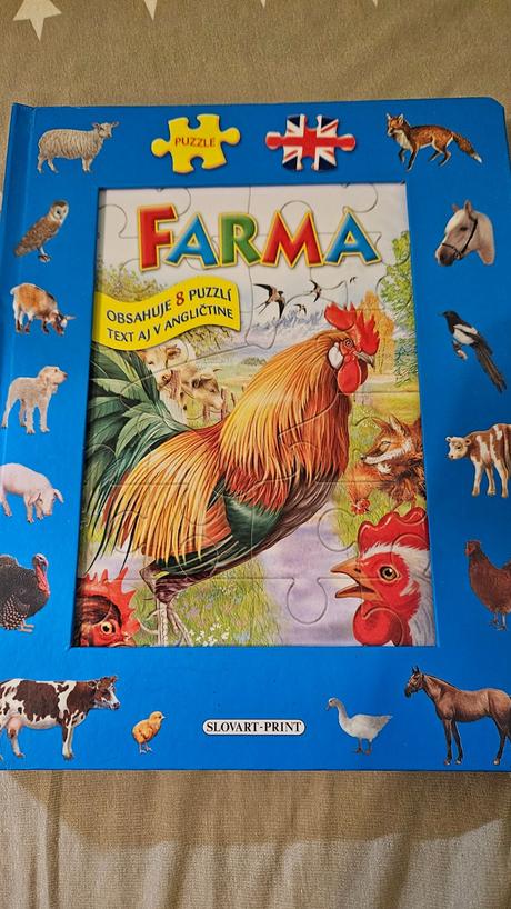 Kniha puzzle farma, 