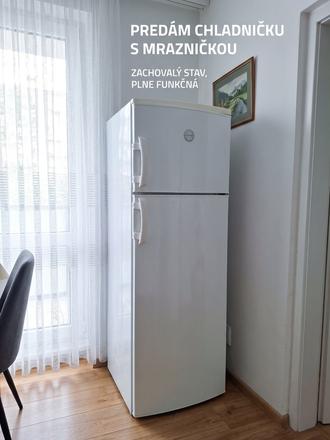 Chladnicka s mraznickou 160cm, whirlpool