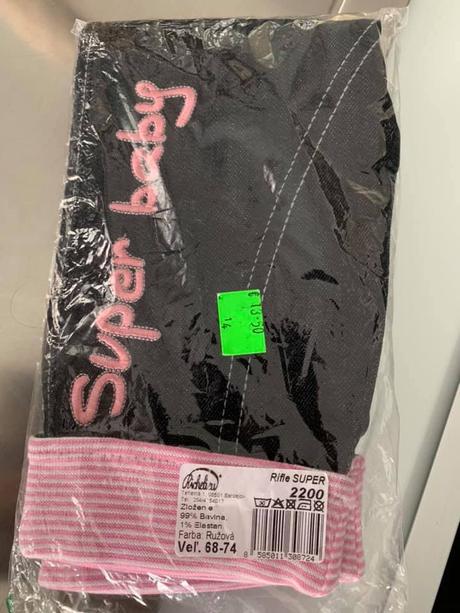 Balík oblečenia pre dvojičky bábätka, 68–80