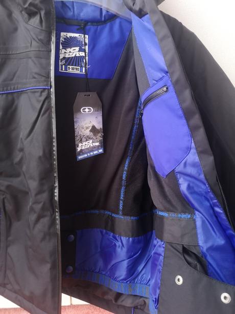 No fear detská zimná bunda veľkosť 7-8 rokov, no fear,122 / 128