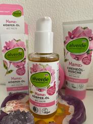 alverde NATURKOSMETIK Mama telový olej, 100 ml