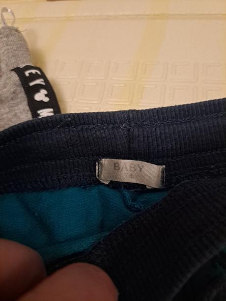 Tepláky, rozm.74cm, 3ks, 74