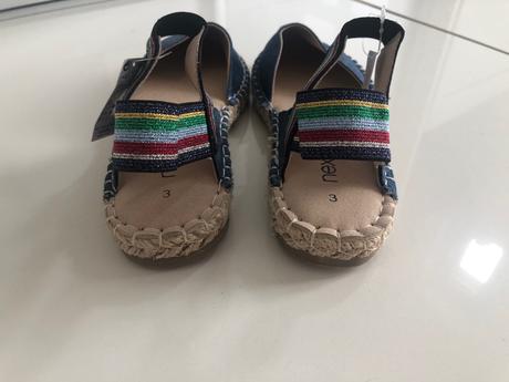 Riflové espadrilky uk 3, next,35
