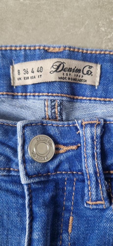 Štýlové rifle, denim co,36