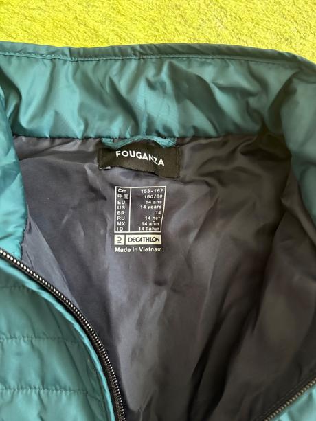 Fouganza vesta, decathlon,152