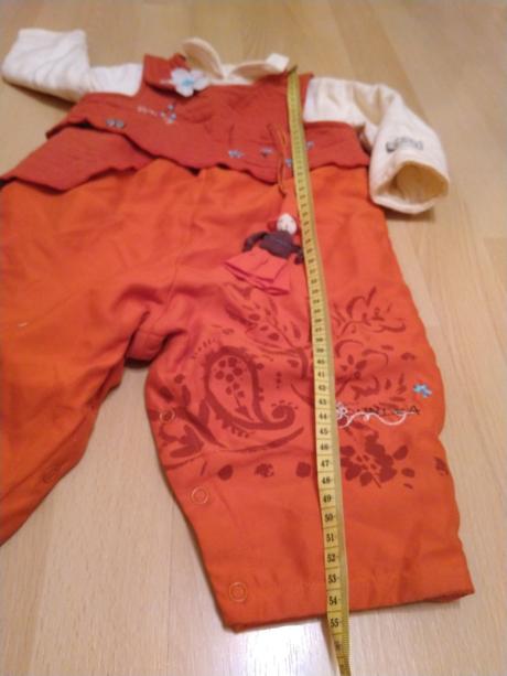 Dupačky s vílou a krasnymi detailami, 68