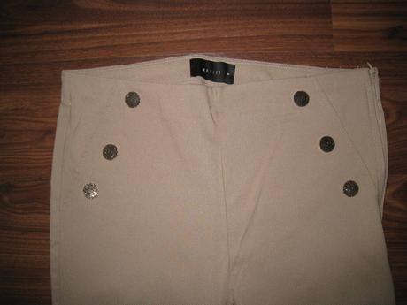 Skinny nohavice béžové, mohito,40