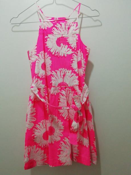 Letné šaty s kvetmi, ovs,128