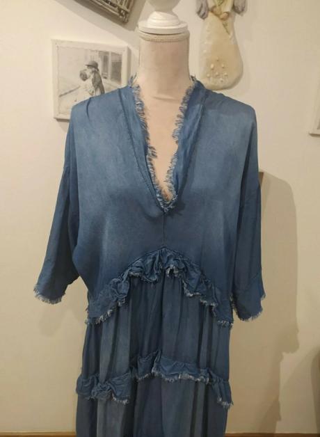 Riflové šaty, l / m / s / xl