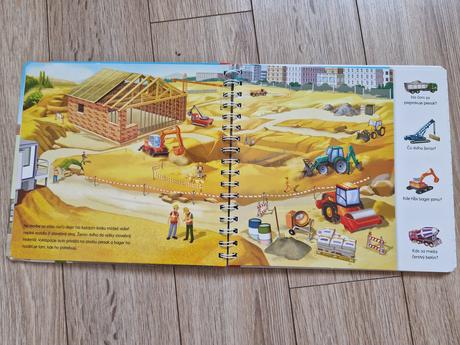 Dopravne prostriedky, kniha s magnetkami, 