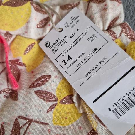 Mango dievčenské nohavice bavlnená zmes, mango,104