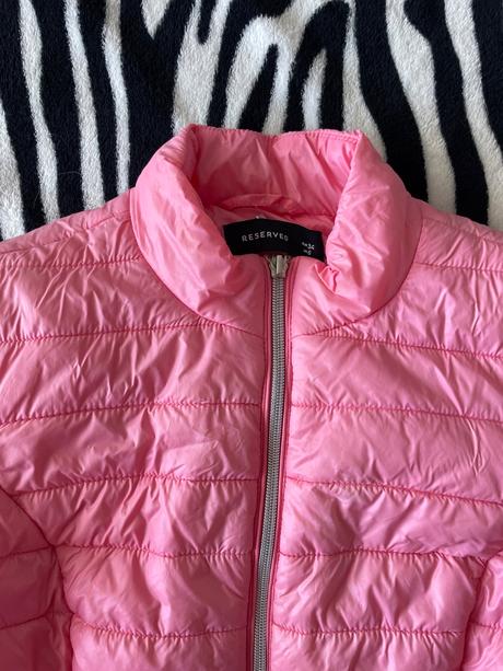 Ruzova bunda vel xs/34, reserved,xs