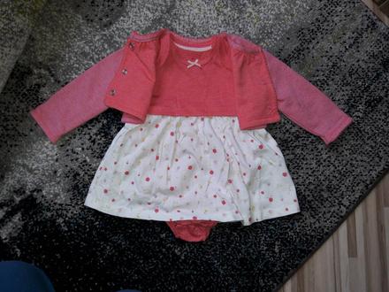 Šatičkové body+bolerko, f&f,62