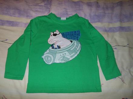 Zelené tričko disney toy story 3 98, disney,98