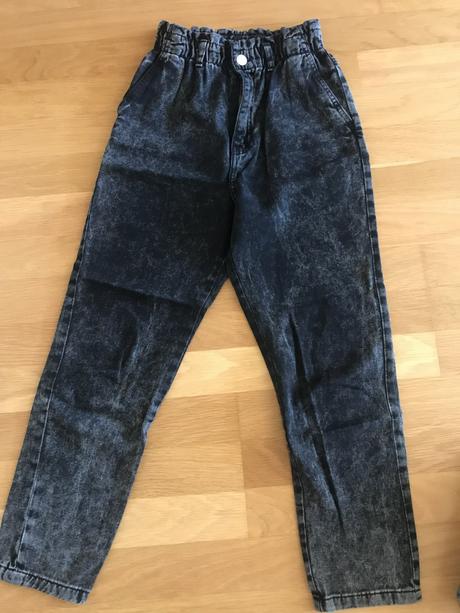 Čierne rifle hm, h&m,146