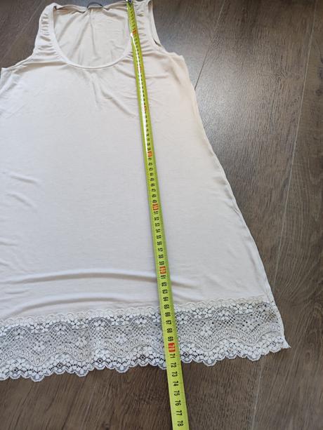 Dámske predĺžené tielko, tezenis,m