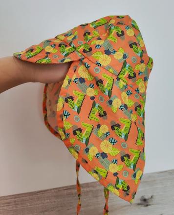 Letný šilt s ochranou krku, lupilu,86