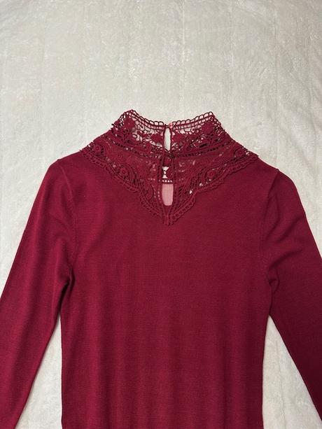 Bordový svetrík zn. orsay, orsay,m