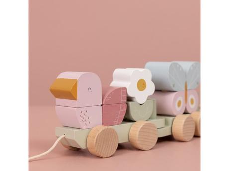 Little dutch vláčik kvety a motýle, 