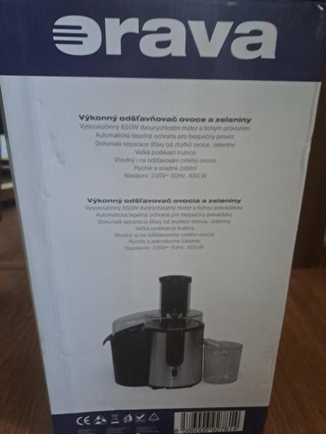 Odšťavovač orava os-109a, 