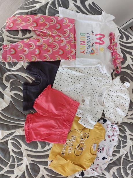 Letné oblečenie pre dievcatka, 68–80