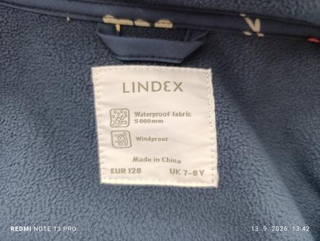 Softshelová bunda, lindex,128
