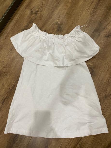 Volanove šaty h&m s vreckami, h&m,m